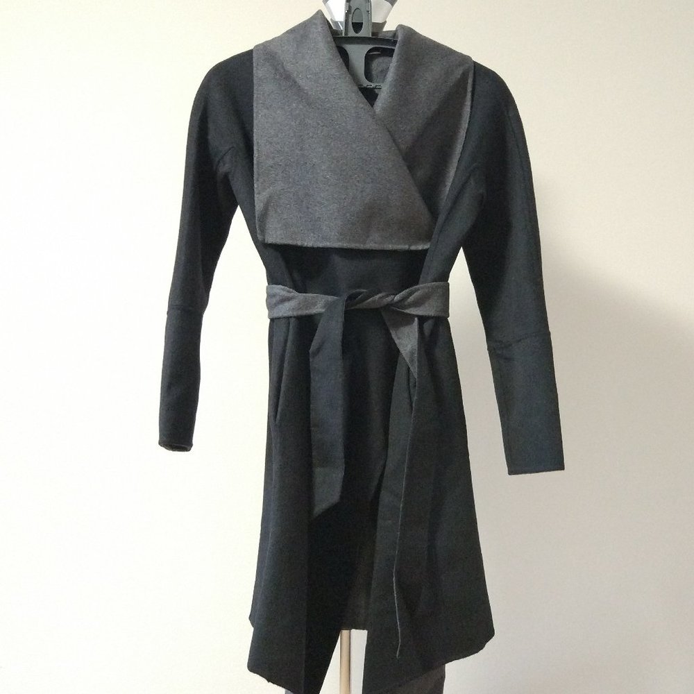 DVF Women's Marilyn Doubleface Wool Wrap Coat